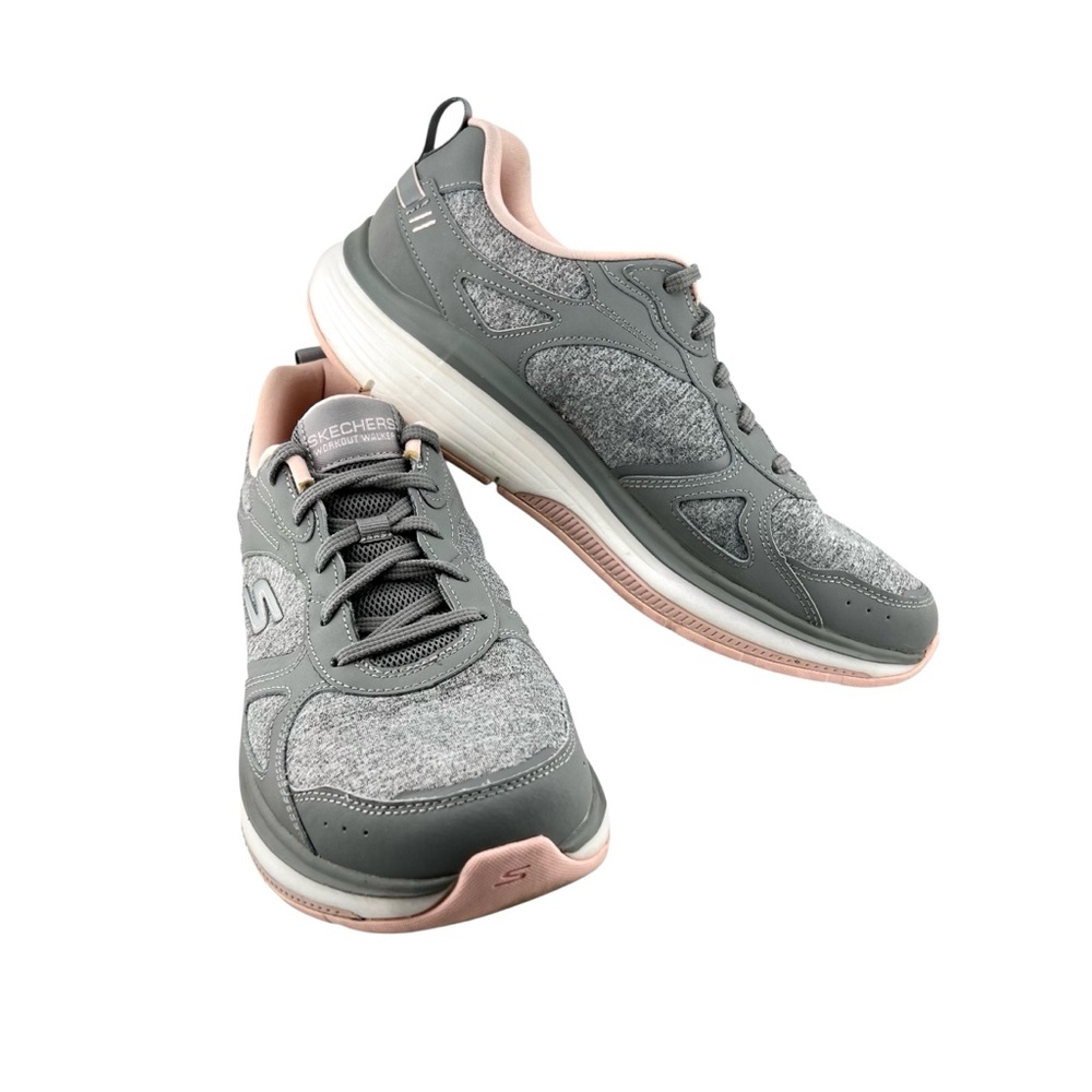 Skechers Go Walk Workout Walker Sneakers Womens 9.5 Gray Hyper Burst Comfort